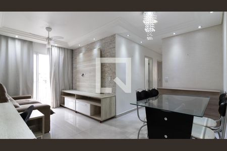 Sala de apartamento à venda com 3 quartos, 65m² em Vila Araguaia, São Paulo