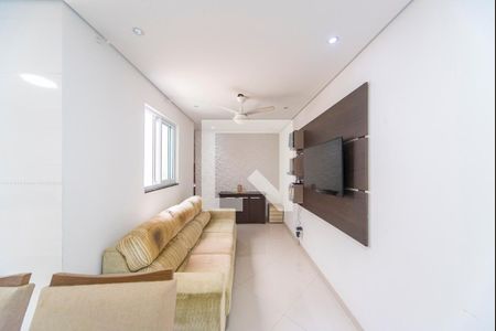Sala de apartamento à venda com 2 quartos, 45m² em Vila Bela Vista, Santo André