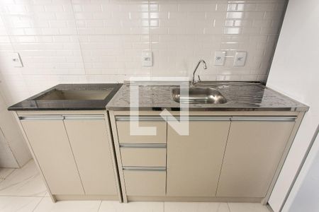 Cozinha de apartamento para alugar com 1 quarto, 25m² em Tatuapé, São Paulo