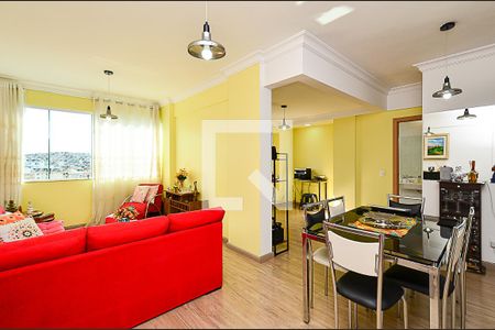 Sala Ambientes de apartamento à venda com 2 quartos, 135m² em União, Belo Horizonte