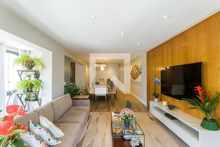 Sala de apartamento para alugar com 2 quartos, 120m² em Indianópolis, São Paulo