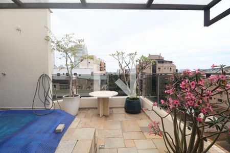 Varanda de apartamento para alugar com 4 quartos, 155m² em Balneario Cidade Atlantica, Guarujá