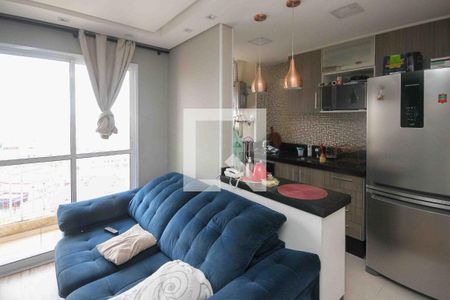 Sala de apartamento para alugar com 2 quartos, 47m² em Cidade Satelite Santa Barbara, São Paulo