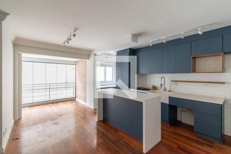 Sala  de apartamento para alugar com 1 quarto, 55m² em Jardim Prudência, São Paulo