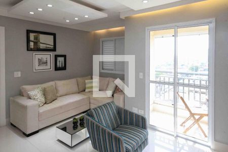 Sala de apartamento para alugar com 1 quarto, 45m² em Vila Tolstoi, São Paulo