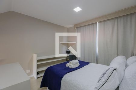 Suíte de apartamento à venda com 2 quartos, 46m² em Vila Tramontano, São Paulo