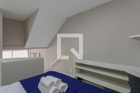 Suíte de apartamento à venda com 2 quartos, 46m² em Vila Tramontano, São Paulo