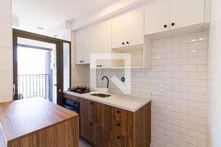 Cozinha de apartamento para alugar com 2 quartos, 47m² em Pompeia, São Paulo