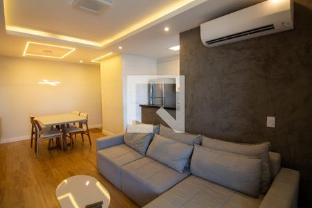 Sala de apartamento para alugar com 1 quarto, 59m² em Santo Amaro, São Paulo