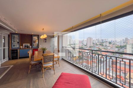 Varanda de apartamento à venda com 3 quartos, 140m² em Bosque da Saúde, São Paulo