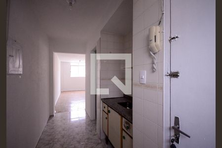 Sala/Cozinha  de apartamento para alugar com 1 quarto, 40m² em Liberdade, São Paulo