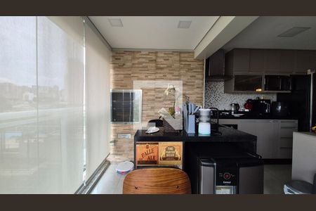 Sala de apartamento à venda com 3 quartos, 91m² em Jardim, Santo André