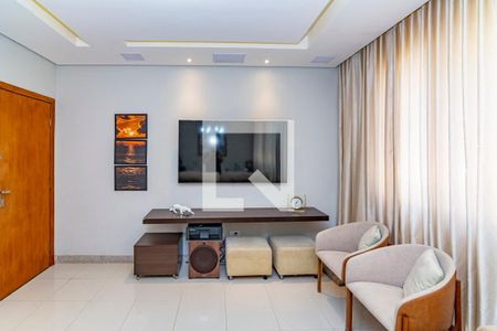 Sala de apartamento à venda com 4 quartos, 132m² em Buritis, Belo Horizonte