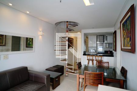 Sala/Cozinha de apartamento à venda com 1 quarto, 120m² em Boa Viagem, Niterói