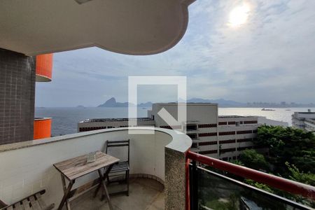 Varanda da Sala de apartamento à venda com 1 quarto, 120m² em Boa Viagem, Niterói
