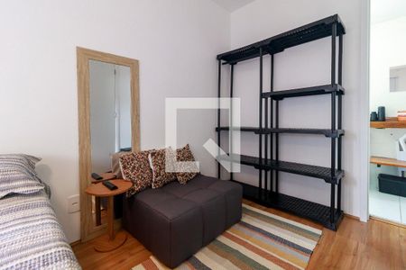 Suíte de apartamento para alugar com 1 quarto, 27m² em Jardim Caravelas, São Paulo