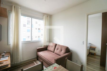 Sala / Cozinha de apartamento à venda com 1 quarto, 35m² em Santo Amaro, São Paulo