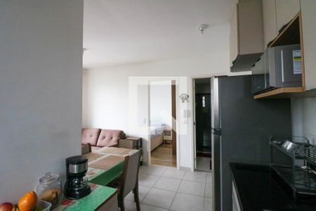 Sala / Cozinha de apartamento à venda com 1 quarto, 35m² em Santo Amaro, São Paulo