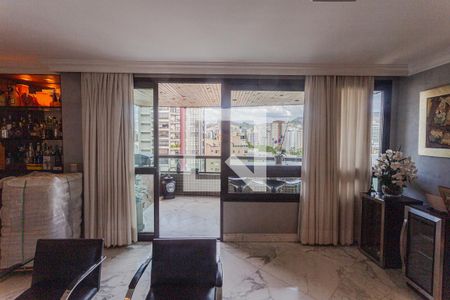 Varada na Sala de apartamento para alugar com 4 quartos, 260m² em Centro, Belo Horizonte