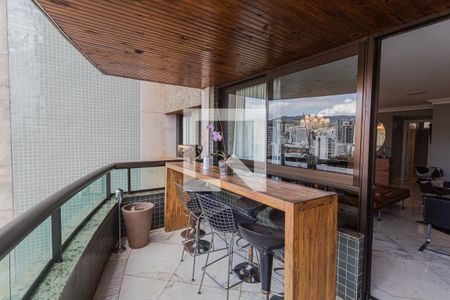 Varada na Sala de apartamento para alugar com 4 quartos, 260m² em Centro, Belo Horizonte