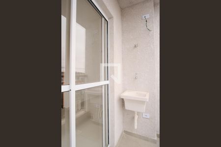 Varanda do Studio de kitnet/studio para alugar com 1 quarto, 30m² em Vila Carrão, São Paulo