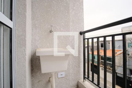 Varanda do Studio de kitnet/studio para alugar com 1 quarto, 30m² em Vila Carrão, São Paulo