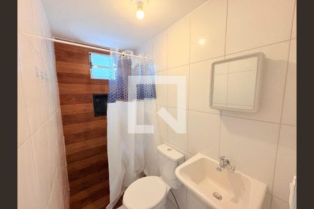 Banheiro Social de kitnet/studio para alugar com 1 quarto, 36m² em Jardim Itália, Várzea Paulista