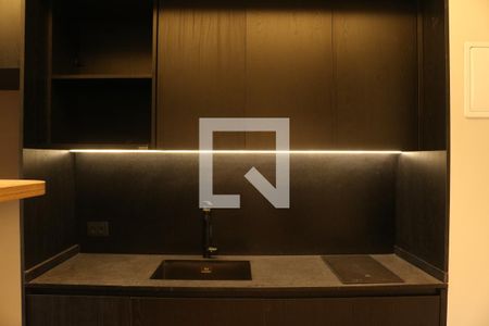 Cozinha de kitnet/studio à venda com 1 quarto, 25m² em Perdizes, São Paulo