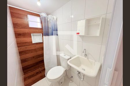 Banheiro Social de kitnet/studio para alugar com 1 quarto, 36m² em Jardim Itália, Várzea Paulista