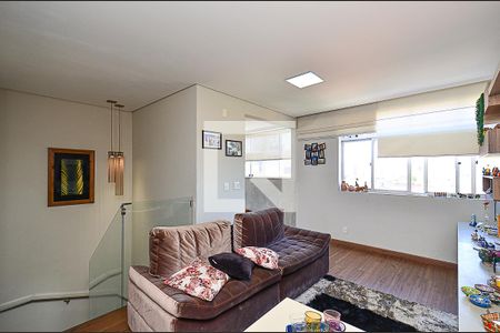 Sala Cobertura de apartamento à venda com 4 quartos, 180m² em Santa Ines, Belo Horizonte