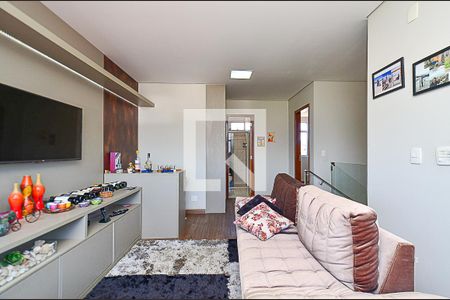 Sala Cobertura de apartamento à venda com 4 quartos, 180m² em Santa Ines, Belo Horizonte