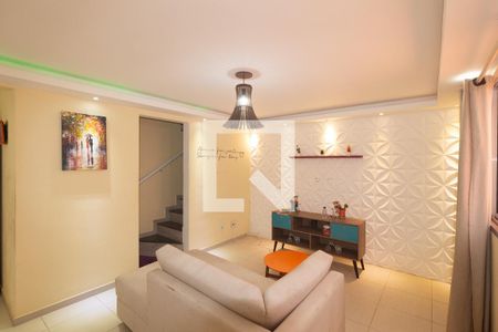 Sala de casa de condomínio para alugar com 2 quartos, 120m² em Campo Grande, Rio de Janeiro