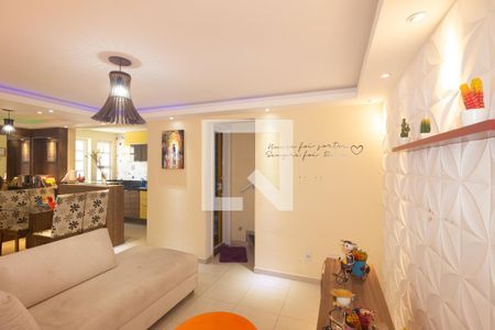 Sala de casa de condomínio para alugar com 2 quartos, 120m² em Campo Grande, Rio de Janeiro