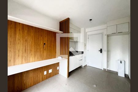 Sala/Cozinha de apartamento para alugar com 1 quarto, 32m² em Moema, São Paulo