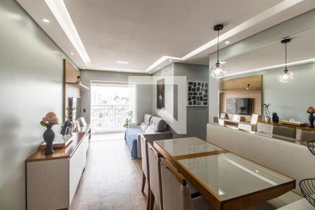 Sala  de apartamento à venda com 3 quartos, 71m² em Centro, Barueri