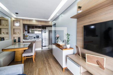 Sala  de apartamento à venda com 3 quartos, 71m² em Centro, Barueri