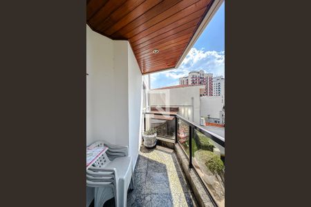Varanda da Sala de apartamento para alugar com 4 quartos, 122m² em Vila Regente Feijó, São Paulo