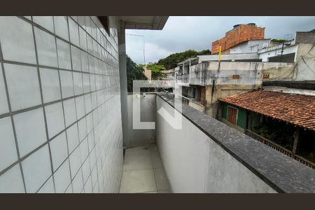 Sacada do Quarto 1 de apartamento para alugar com 2 quartos, 35m² em Recreio dos Bandeirantes, Rio de Janeiro