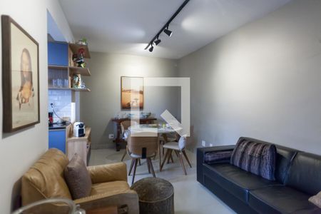 sala de apartamento à venda com 2 quartos, 139m² em Sion, Belo Horizonte