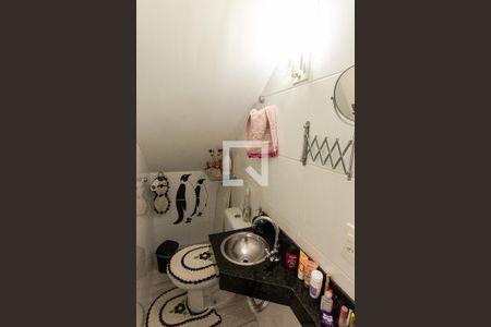 Sala - Lavabo de casa de condomínio à venda com 2 quartos, 65m² em Vila Nelson, São Paulo