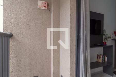 Varanda da Sala de apartamento para alugar com 1 quarto, 29m² em Bela Vista, São Paulo