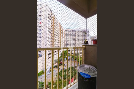 Varanda da Sala de apartamento para alugar com 3 quartos, 60m² em Del Castilho, Rio de Janeiro