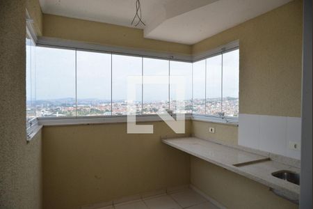 Varanda gourmet de apartamento para alugar com 2 quartos, 52m² em Vila Suíça, Santo André
