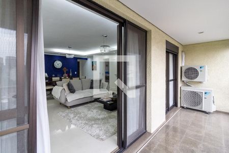 Varanda de apartamento para alugar com 3 quartos, 134m² em Brooklin, São Paulo
