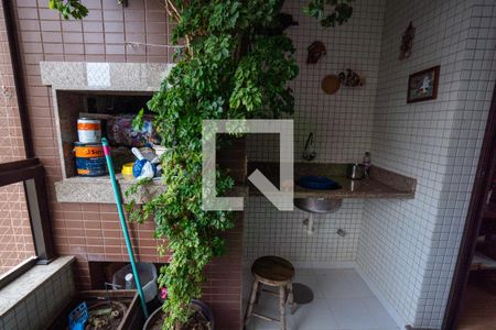 Varanda da Sala de apartamento à venda com 3 quartos, 124m² em Jardim Lindóia, Porto Alegre