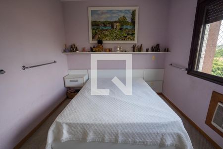 Quarto Suíte de apartamento à venda com 3 quartos, 124m² em Jardim Lindóia, Porto Alegre