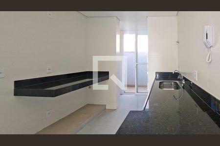 Cozinha e Área de Serviço de apartamento para alugar com 3 quartos, 73m² em Serra, Belo Horizonte