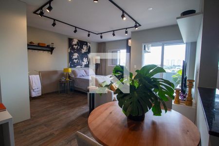 Sala  de apartamento para alugar com 1 quarto, 45m² em Jardim America, Sorocaba