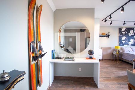 Sala  de apartamento para alugar com 1 quarto, 45m² em Jardim America, Sorocaba