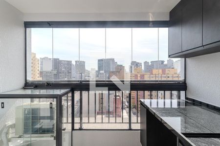 Varanda de apartamento para alugar com 1 quarto, 34m² em República, São Paulo